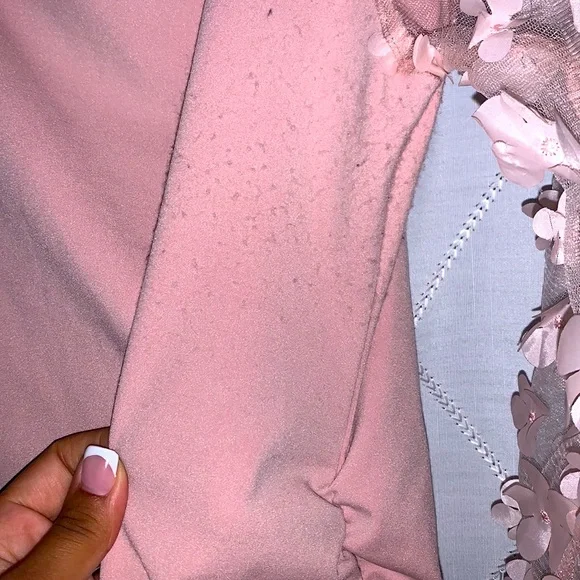 🎉Host Pick 🎉 Floral Bishop Sleeve Midi Pencil Maternity Dress 🤰🏽WORN ONCE! - Picture 9 of 10